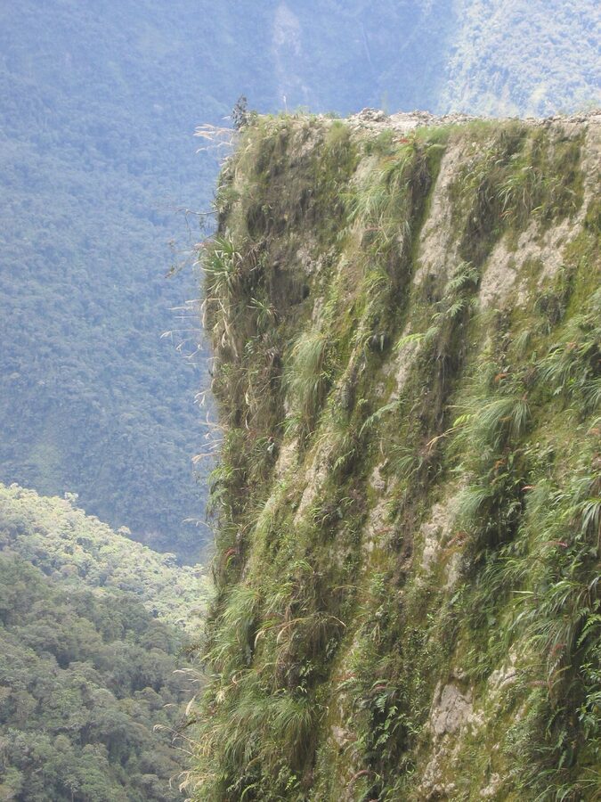 The Yungas valleys near Coroico, Bolivia