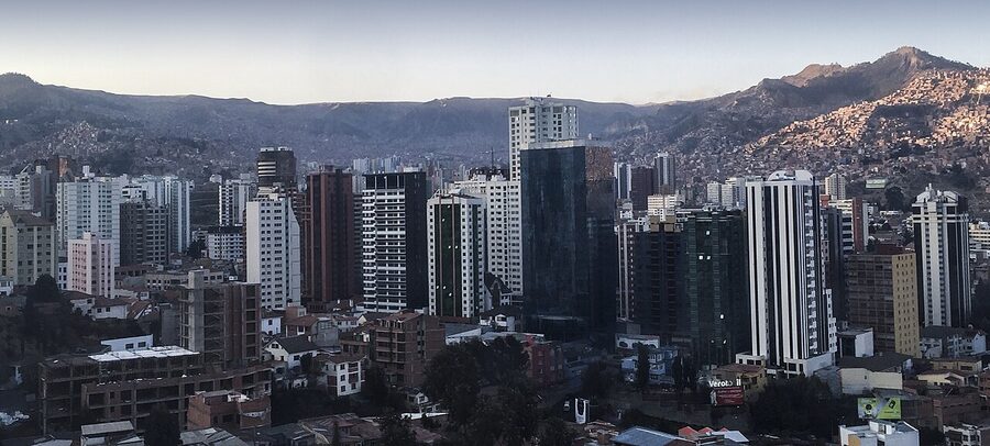 A view of the Sopocachi neighborhood in La Paz