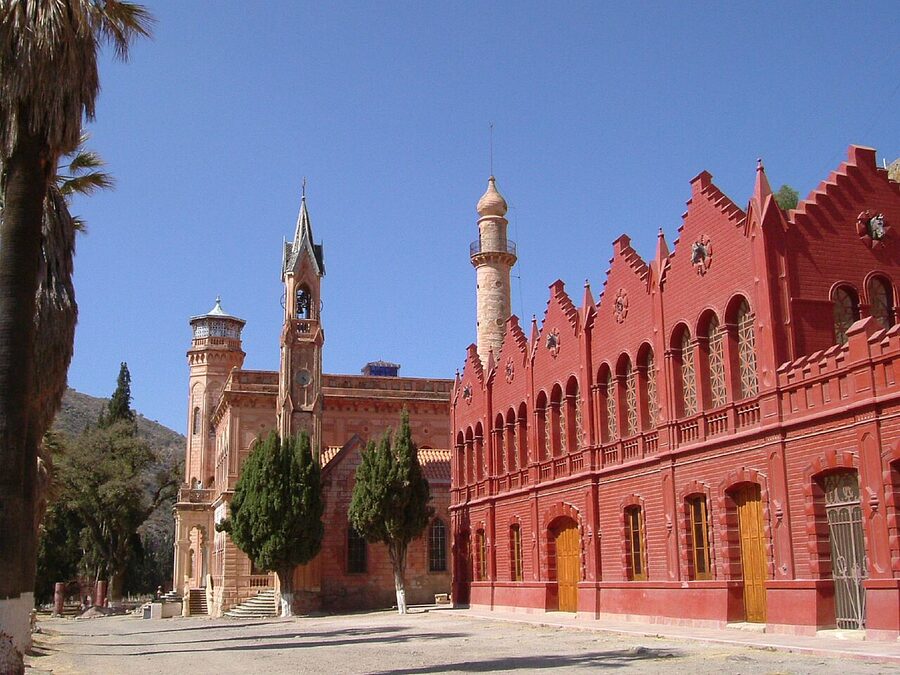 The Castillo de la Glorieta, a French-Italian inspired mansion outside Sucre