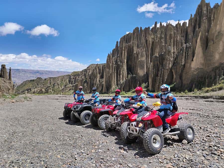 ATV TOUR: VISIT THE VALLEY OF THE MOON, VALLEY OF ANIMAS AND MUELA DEL DIABLO - Muela del Diablo and Its Black Rock Profile