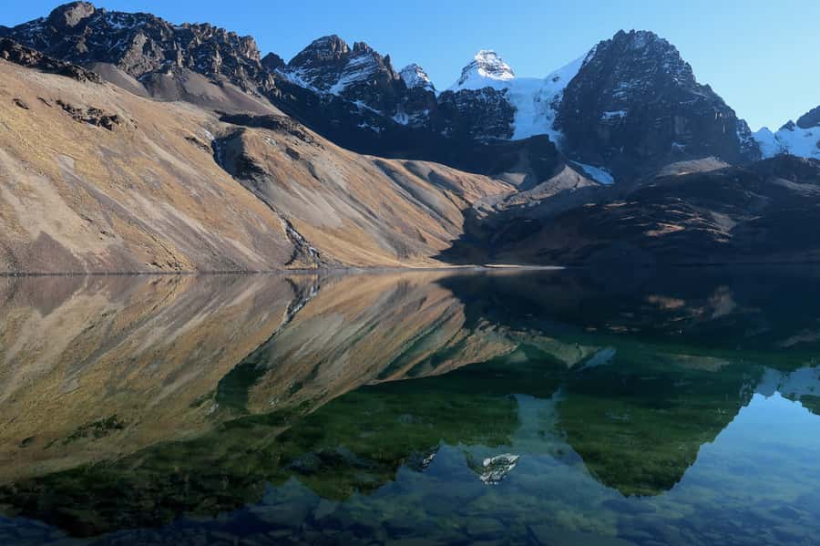 From La Paz: Austria Peak One-Day Climbing Trip - Laguna Chira Khota begins the real work