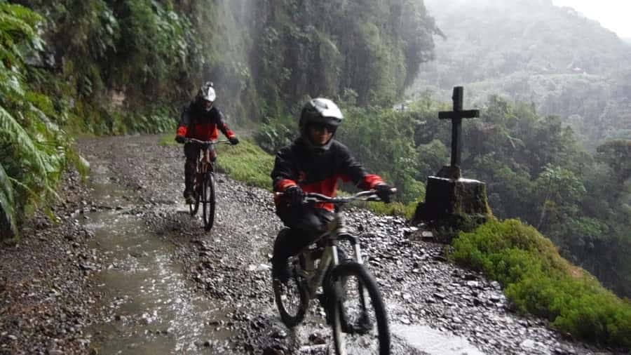 From La Paz: The World's Most Dangerous Road Biking Tour - What the Bike and Safety Gear Really Mean