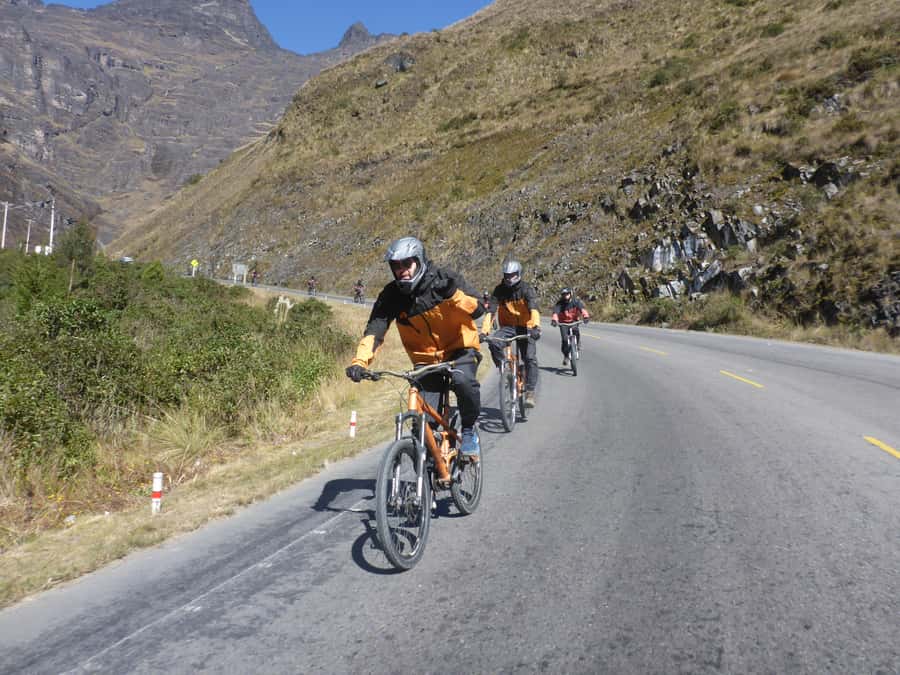 From La Paz: The World's Most Dangerous Road Biking Tour - The Paved Opening Lets You Get Comfortable