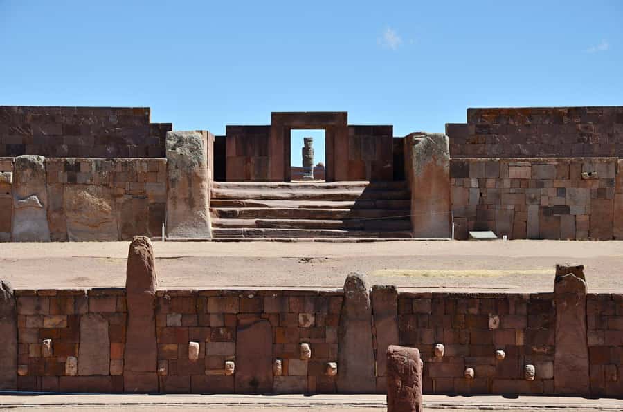 From La Paz: Tour of Tiwanaku Ruins - Sun Gate, Kalasasaya, and the Spiked Heads