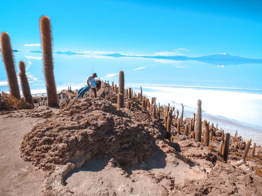 From La Paz: Uyuni Salt Flat Tour & Overnight Roundtrip Bus - The Salar de Uyuni delivers the day’s great spectacle
