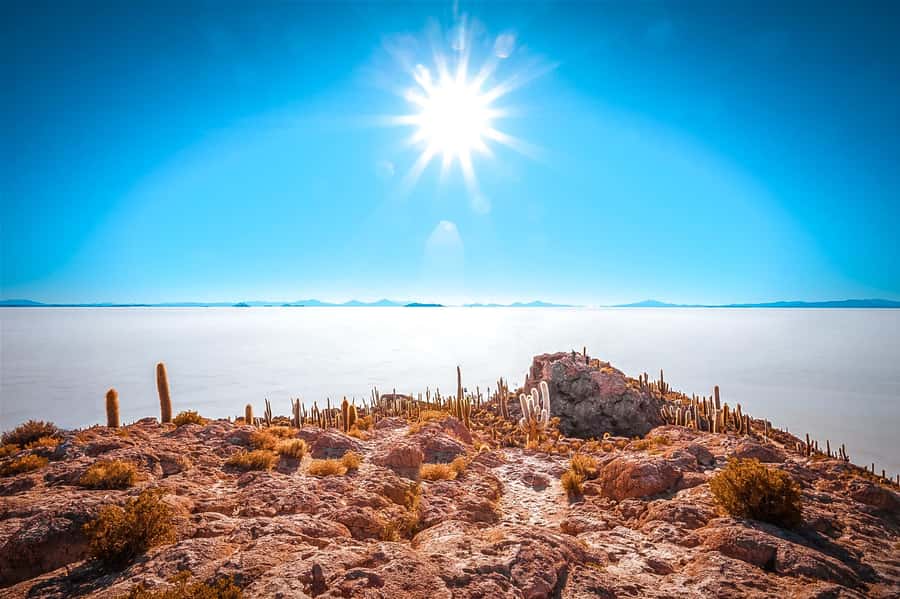 From Uyuni: Full-Day Guided Trip to Salar de Uyuni - Sunset with wine before returning to Uyuni