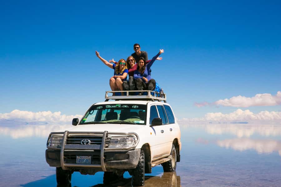 From Uyuni:Uyuni Salt Flats with Incahuasi Island |Full day| - Starting at 10:30 a.m. in Uyuni