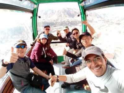 La Paz: Cable Car Ride Tour with Food Tasting - Moon Valley adds a strange change of scenery