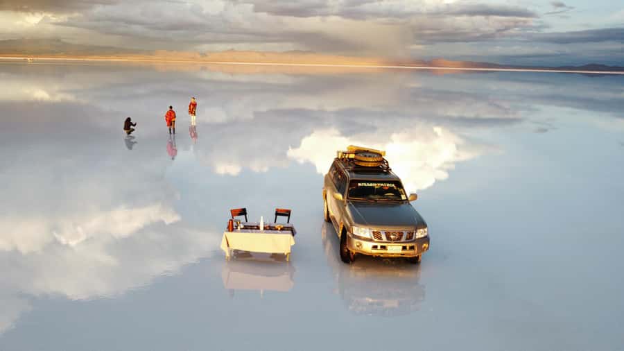 La Paz: Uyuni Salt Flats & Lagoon Share Trip (private room) - Day 3: Three Lagoons and the Red Lagoon