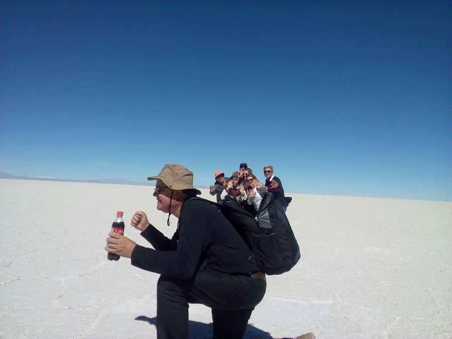 Roundtrip to the Uyuni Salt Flat and the Colored Lagoons - Sol de la Mañana and the hot springs at Laguna Polques