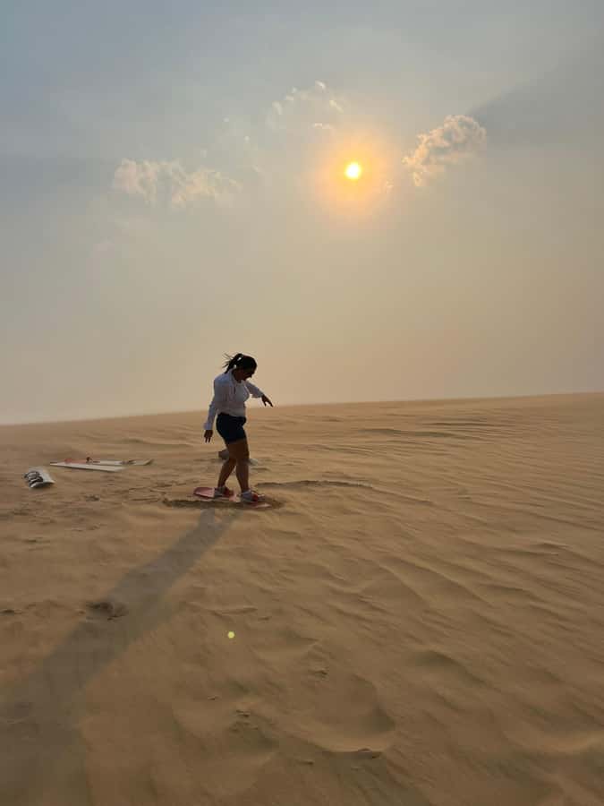 Santa Cruz: Lomas de Arena Sandboard - From Santa Cruz pickup points to the Lomas de Arena