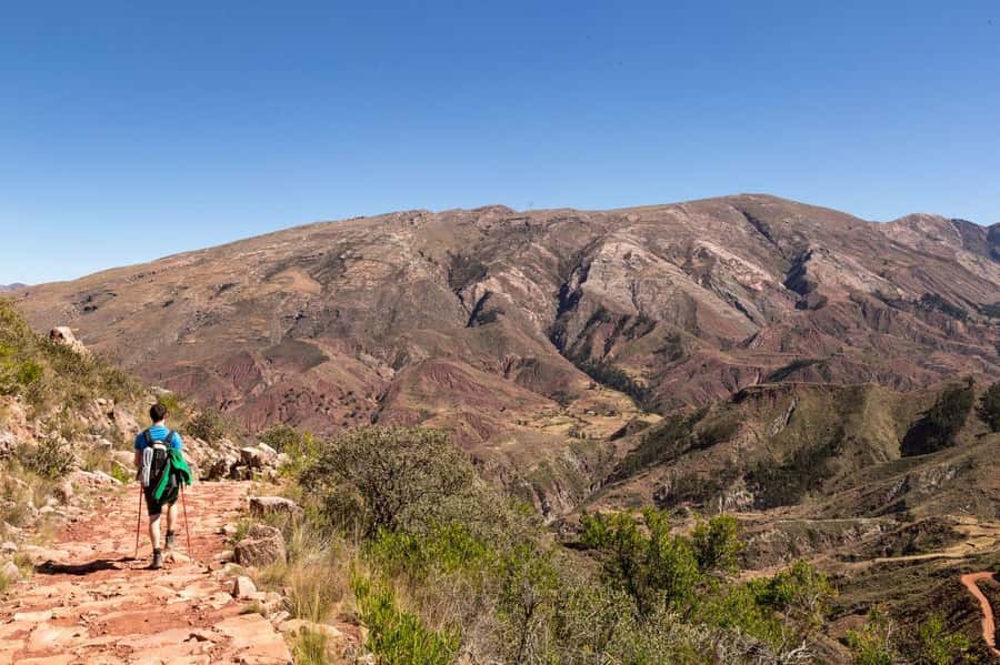 Sucre: 2 days trek in Inca Trails and the Crater de Maragua - Day one: 16 kilometers from Inca paths to Maragua