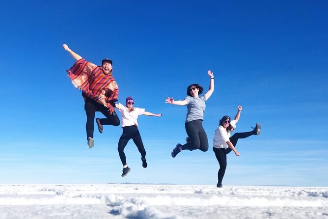 3-Day Uyuni Salt Flat Tour with Sunset and Red Lagoons - From Uyuni’s train graveyard to the salt plain