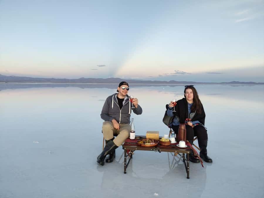 From La Paz: 2-Day Uyuni tour by flight - Day two: Tunupa Volcano, flamingos and Aymara sites