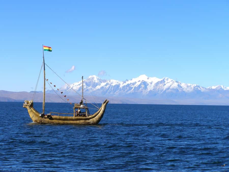 From La Paz: Group Excursion to Lake Titicaca and Sun Island - A 90-minute boat ride to Sun Island