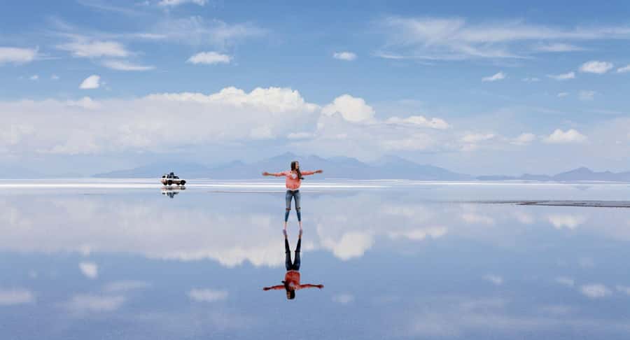 From La Paz: Uyuni Salt Flats 2-Day Tour with Bus Transfers - One full day on the Salar, bookended by night buses