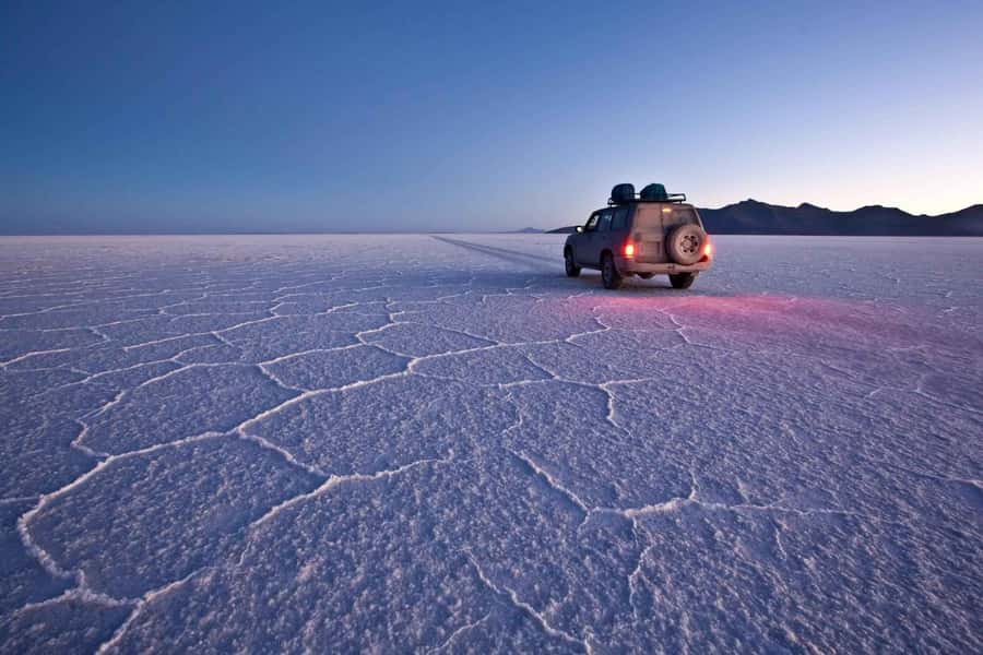 From La Paz: Uyuni Salt Flats 2-Day Tour with Bus Transfers - Sunset and wine: a calm finish to a busy day