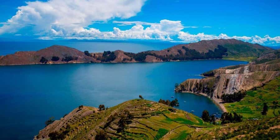 From Puno || Excursion to Copacabana and Sun Island || - Crossing Lake Titicaca by boat