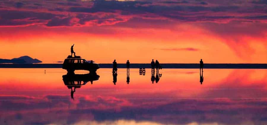 From Uyuni: Salar de Uyuni Stargazing and Sunset/Dawn - Staying out after dark for the Milky Way
