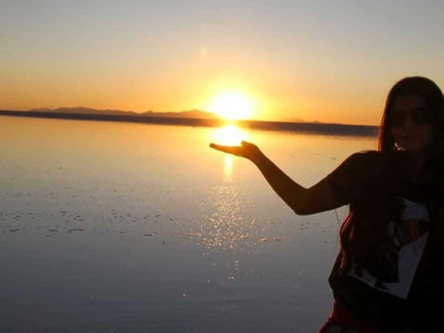 From Uyuni: Uyuni Salt Flats and Sunset Full-Day Tour - What to pack for sun, walking, and changing weather