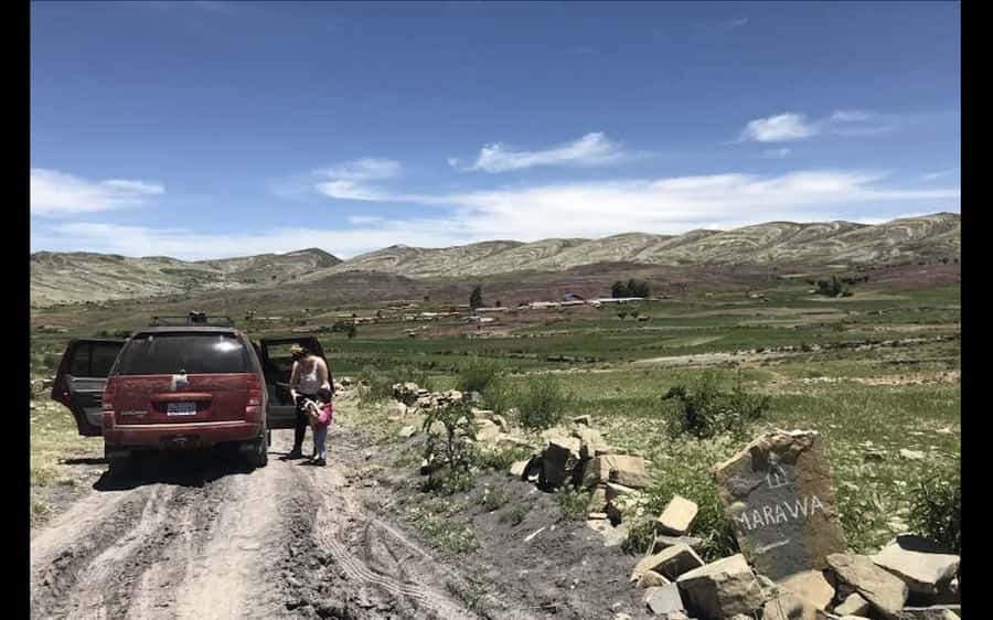 Maragua, Inca trail and Crater - A cobbled descent on the Inca route