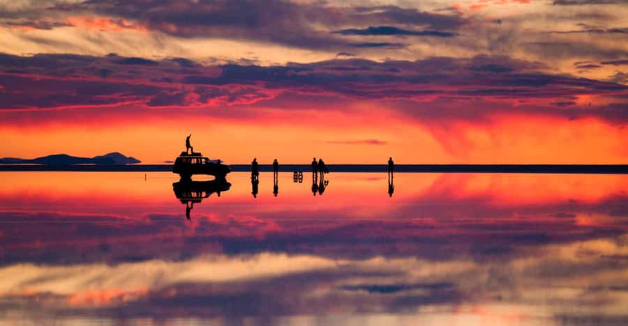 Salar de Uyuni: Sunset + Night Stars - Small group, Spanish guiding