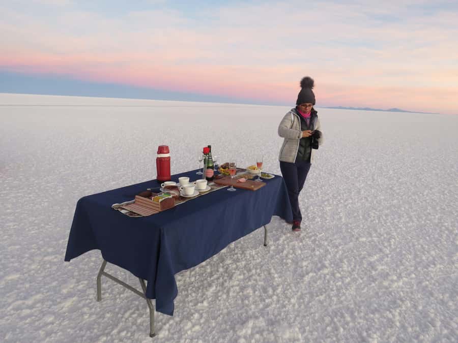 Uyuni: Full-Day Salt Flats Tour with Overnight Hotel Stay - From Uyuni’s train museum to the salt flats